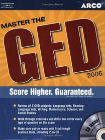 Master the GED 2006 w/CD-ROM (Master the Ged (Book & CD-Rom))