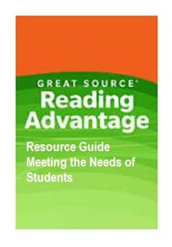 Meeting the Needs of All Students a Guide to Flexible Grouping (READING ADVANTAGE)
