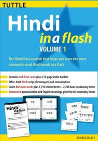 Hindi in a Flash Kit Volume 1 (Tuttle Flash Cards)