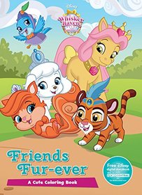 Disney Whisker Haven: Friends Fur-Ever (Color It!) (Whisker Haven: Tales with the Palace Pets)