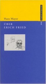 Uber Erich Fried (German Edition)