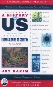 A History of US: Book 3: From Colonies to Country 1735-1791 (History of Us)
