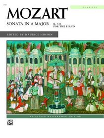 Sonata in A, K. 331 (Complete) (Alfred Masterwork Edition)