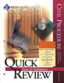 Civil Procedure: Quick Review (Sum & Substance Quick Review)