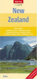 New Zealand Map by Nelles (Nelles Maps)