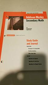 Secondary Math Study Guide and Journal - An Integrated Approach