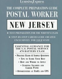 Postal Worker: New Jersey: The Complete Preparation Guide (Learning Express Civil Service Library New Jersey)