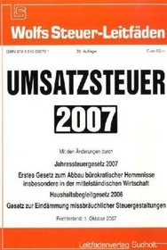 Umsatzsteuer 2007