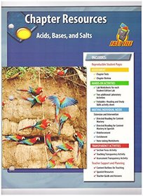 Glencoe Fast File Chapter Resources Acids, Base, and Salts. (Paperback)