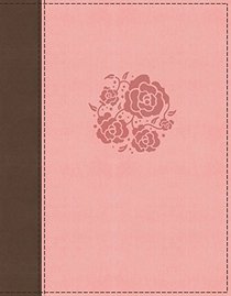 NIV, Journal the Word Bible for Women, Leathersoft, Brown/Pink, Red Letter Edition, Comfort Print: 500+ Prompts to Encourage Journaling and Reflection