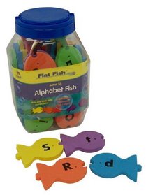 Alphabet Flat Fish (TM) Kit (Flat Fish Manipulatives)