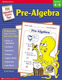Pre-Algebra: Fun Independent Practice Pages
