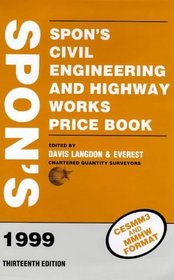 Spon's Civil Engineering and Highway Works Price Book, 1999