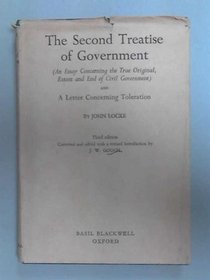 Second Treatise of Government (Political Texts)