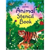 Animal Stencil Book (Stencil Books)