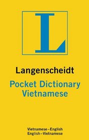 Langenscheidt Pocket Dictionary Vietnamese (Langenscheidt Pocket Dictionaries)