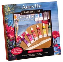 Acrylic Painting Kit: Professional materials and step-by-step instruction for the aspiring artist (Walter Foster Painting Kits)