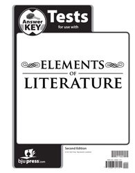 Elements of Literature 2nd Edition Student Tests & Tests Answer Key