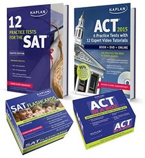 College Prep Comprehensive for SAT and ACT: Book + Online + DVD + Mobile (Kaplan Test Prep)