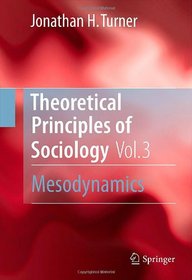 Theoretical Principles of Sociology, Volume 3: Mesodynamics