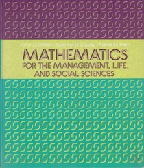 Mathematics for the Management Life and Social Sciences