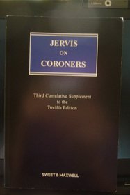 Jervis on Coroners: 3rd Supplement