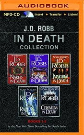 J. D. Robb In Death Collection Books 1-5: Naked in Death, Glory in Death, Immortal in Death, Rapture in Death, Ceremony in Death (In Death Series)