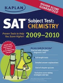Kaplan SAT Subject Test: Chemistry 2009-2010 Edition (Kaplan Sat Subject Test. Chemistry)