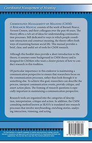 Coordinated Management of Meaning (CMM): A Research Manual