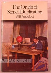 The origin of stencil duplicating,