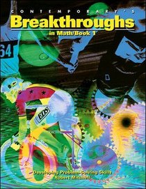 Contemporary's Breakthroughs in Math: Book 1