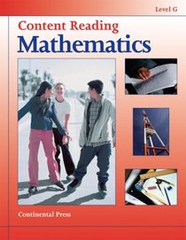 Math Workbooks: Content Reading: Mathematics, Level G - 7th Grade