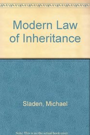 Modern Law of Inheritance