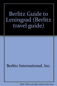 Berlitz Travel Guide to Leningrad