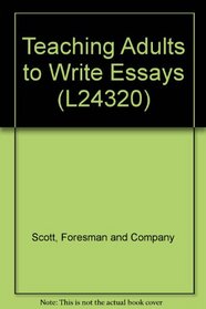 Teaching Adults to Write Essays (L24320)