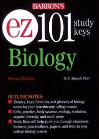 Barron's EZ-101 Study Keys: Biology (Second Edition) (Library Edition)