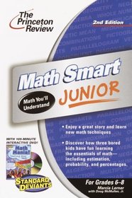 Math Smart Junior w/DVD (Smart Juniors Grades 6 to 8)