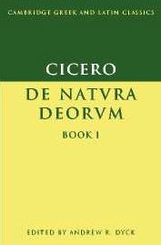 Cicero: De Natura Deorum Book I (Cambridge Greek and Latin Classics)