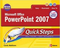 Microsoft Office PowerPoint 2007 QuickSteps (Quicksteps)