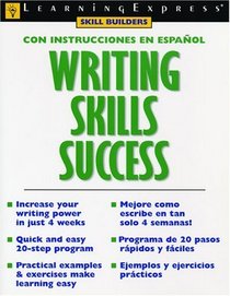 Writing Skills Success-Spanish Edition