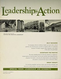 Leadership in Action, No. 2, 2005 (J-B LIA Single Issue Leadership in Action) (Volume 25)