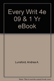 Everyday Writer 4e with 2009 MLA Update & e-Book (One Year Access)