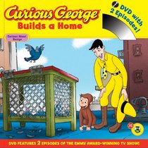 Curious George Builds a Home Book and DVD (CGTV 8x8)