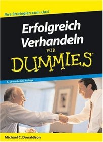 Erfolgreich Verhandeln Fur Dummies