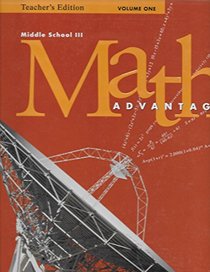 Te Gr8 Vol 1 Math Advantage 1999