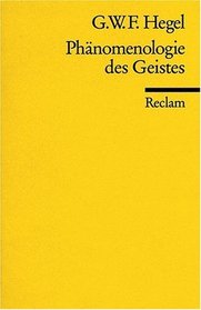 Phanomenologie Des Geistes (German Edition)