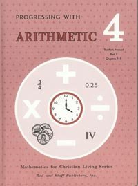 Arithmetic 4 Teachers Manual Part 2