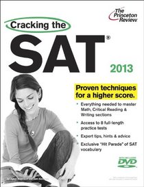 Cracking the SAT with DVD, 2013 Edition (College Test Preparation)
