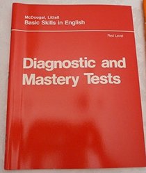 Diagnostic and Mastery Tests - Basic Skills in English - Red Level