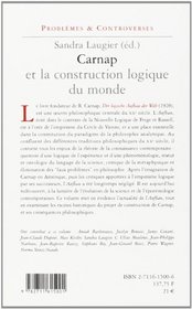 CARNAP ET LA CONSTRUCTION DU MONDE